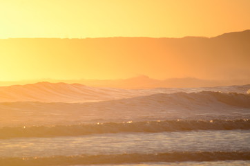 North sea in the morning