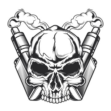 Vape Skull Images – Browse 779 Stock Photos, Vectors, and Video | Adobe  Stock