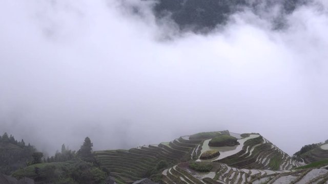 Thick clouds bring much needed rain to Ping an