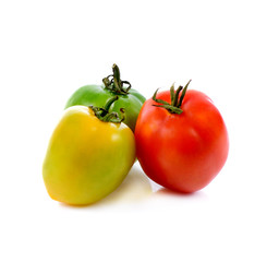 Tomato vegetable  isolated on white background