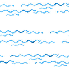 Pattern of wavy lines, and simulated water. - 186978408
