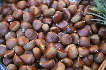 the Chestnuts in the basket