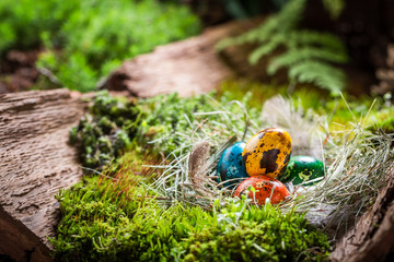 Enjoy your Easter time in the green forest