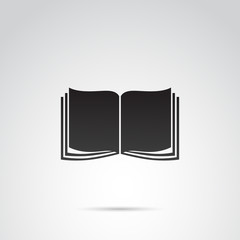 Book vector icon.