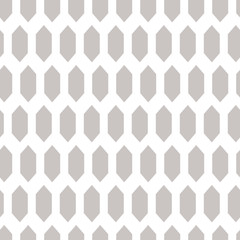 Textured rhombuses grey seamless vector pattern. Geometric repeating background.