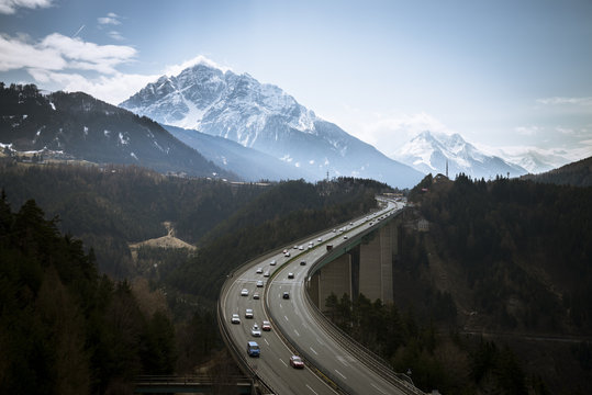 Austria, Tyrol, Europa Bridge