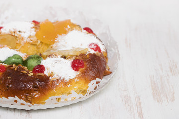 portuguese Christmas cake Bolo de rainha