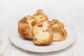 typical portuguese Christmas cookies on white dish