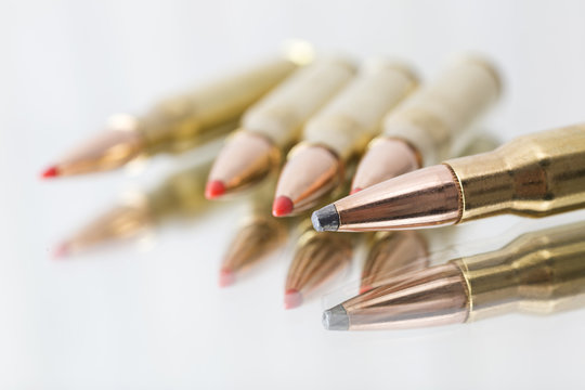 Leaded and unleaded rifle ammunition, rifle cartridges