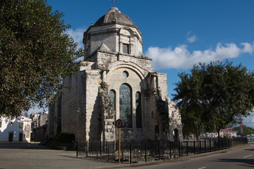 Iglesia de Paula in old town of Havana in Cuba
