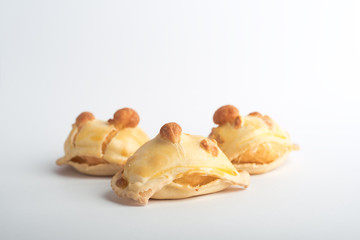 Fiadone, traditional cheese tart from Abruzzo, Italy