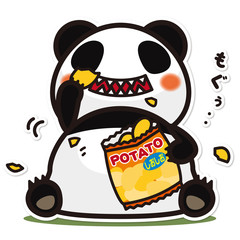 俺のぱんだ。 食欲