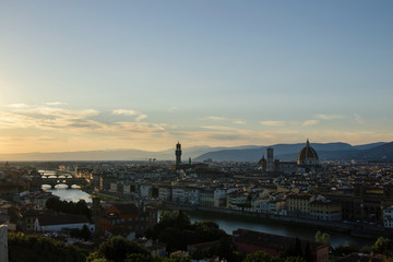 Fototapeta na wymiar Firenze panorama