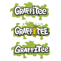 Graffiti logo inscription