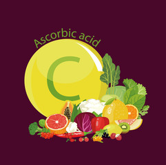 Vitamin C or ascorbic acid.