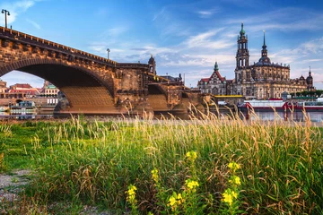 Die antike Stadt Dresden, Deutschland. Historisches und kulturelles Zentrum Europas. © daliu
