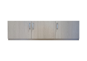 Gray texture wood cabinet design rectangle modern