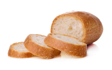 breads isolated on a white background.