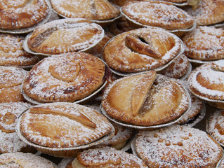 A Collection of Freshly Baked Fruit Pies.