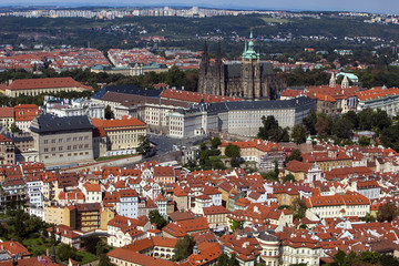 Obraz premium Hradcany and Mala Strana, Prague, Czech Republic