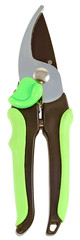 garden shears green closed
