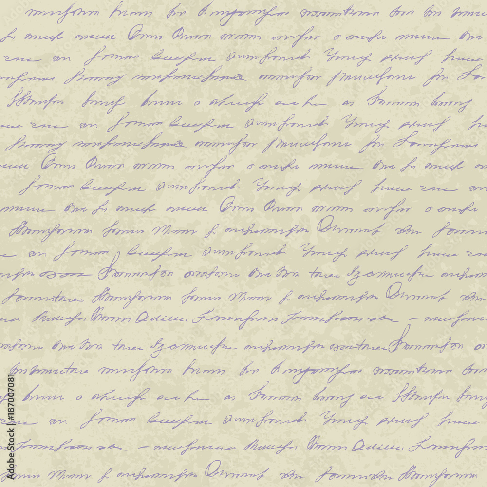 Aufkleber seamless background pattern. imitation of a abstract vintage lettering. unreadable text.