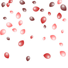 Background with Colorful balloons. Simple Feminine Pattern for Card, Invitation, Print. Trendy Decoration with Beautiful balloons. 