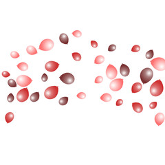 Background with Colorful balloons. Simple Feminine Pattern for Card, Invitation, Print. Trendy Decoration with Beautiful balloons. 