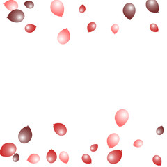 Background with Colorful balloons. Simple Feminine Pattern for Card, Invitation, Print. Trendy Decoration with Beautiful balloons. 