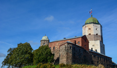 Tower of Saint Olav in Vyborg, Russia