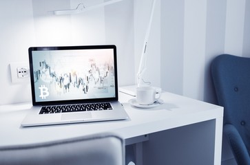 Bitcoin Cryptocurrency Trader