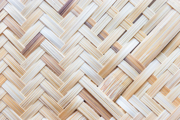 Wicker bamboo wooden texture background