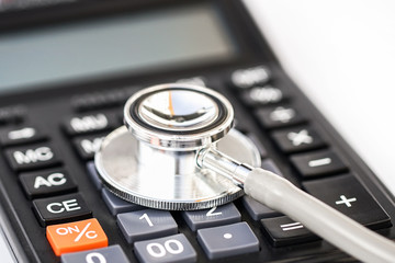 Fototapeta premium cost of health care. concept