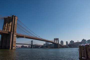 Fototapeta na wymiar New York City - Brooklyn Bridge