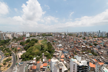 Obraz premium Aerial view of Salvador Bahia Brazil