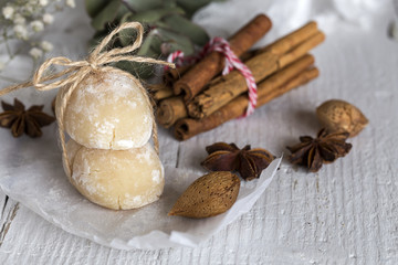 Fototapeta na wymiar Typical Spanish sweets. Homemade