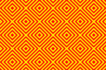 Simple striped background - red and yellow - vector pattern