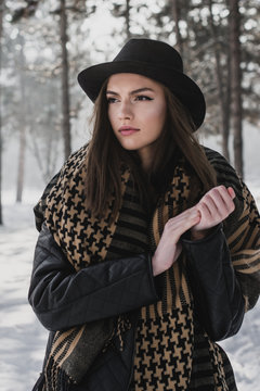 Portraits in the snow