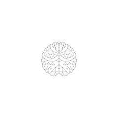 Brain logo Vector