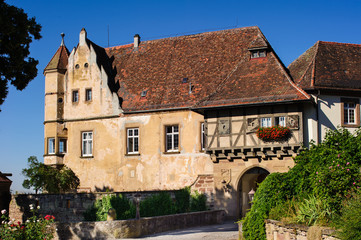 Fototapeta na wymiar Burg Stettenfels bei Untergruppenbach