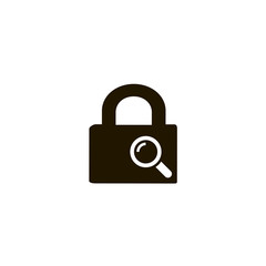 security icon. sign design