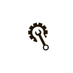 spanner icon. sign design