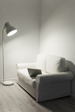 Part of a modern living room