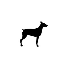 dog icon. sign design