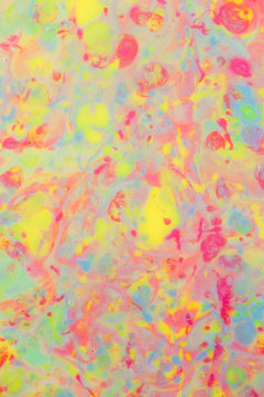 Mirror glaze background pattern, marbled rainbow colours