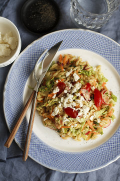 Orzo salad