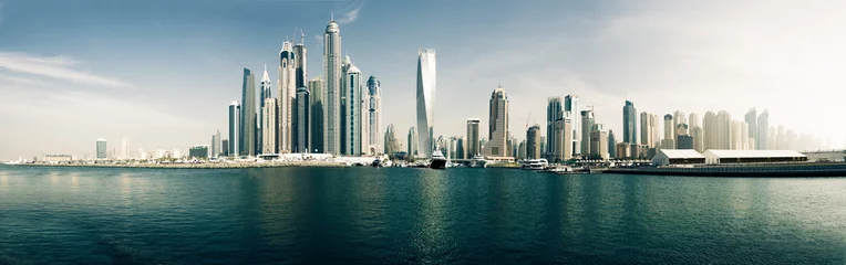 Foto auf Acrylglas Dubai Dubai Marina Panorama