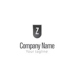 Fototapeta premium Z LETTER LOGO TEMPLATE