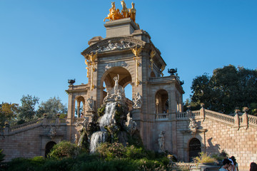 Fototapeta premium barcelona - parc ciutadella