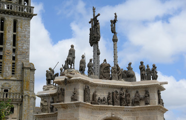 Kalvarienberg in Pleyben, Bretagne